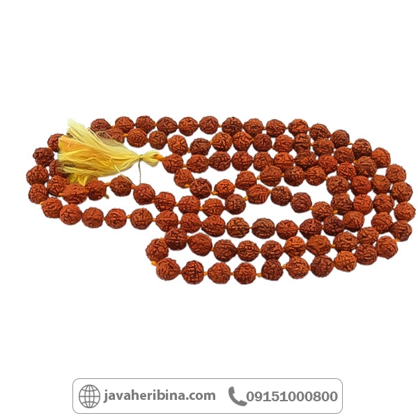 تسبیح رودراکشا 108 دانه زیبا _کد:34829