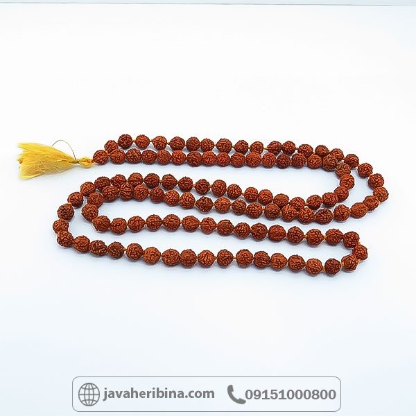تسبیح رودراکشا 108 دانه زیبا _کد:34829