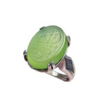کاهویی خطی با حکاکی یا حسین زیبا _کد:34834