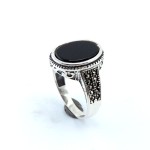 نقره مردانه طرح ترک _کد:34844