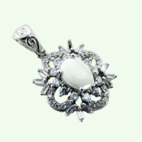 گردنبند خرمهره زنانه رودیوم خاص 