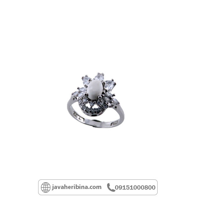 انگشتر خرمهره زنانه رودیوم خاص _کد:34883