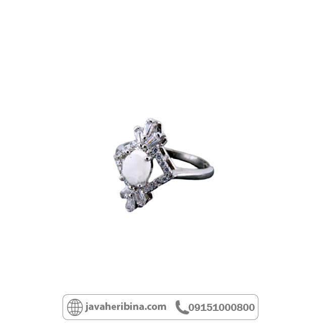 انگشتر خرمهره نقره زنانه _کد:34886