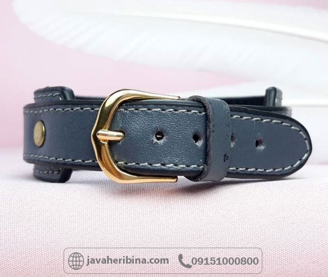 دستبند فیروزه نیشابوری مردانه با چرم طبیعی _کد:34952 دستبند فیروزه نیشابوری مردانه با چرم طبیعی _کد:34952