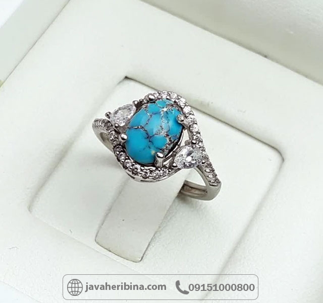 انگشتر فیروزه زنانه با حکاکی رب لاتذرنی فردا...جهت فرزنددار شدن _کد:34955 انگشتر فیروزه زنانه با حکاکی رب لاتذرنی فردا...جهت فرزنددار شدن _کد:34955