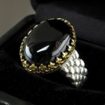 انگشتر عقیق سیاه (اونیکس) نقره مردانه رولکسی _کد:34959 انگشتر عقیق سیاه (اونیکس) نقره مردانه رولکسی _کد:34959