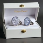 انگشتر عقیق کبود ست مردانه و زنانه با حکاکی _کد:34962 انگشتر عقیق کبود ست مردانه و زنانه با حکاکی _کد:34962