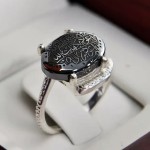 انگشتر حدید هفت جلاله زنانه مدل پیچ _کد:۳۴۹۶۳