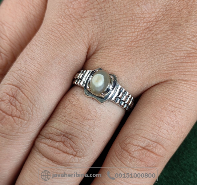 انگشتر عقیق باباقوری مردانه رولکسی _کد:34988