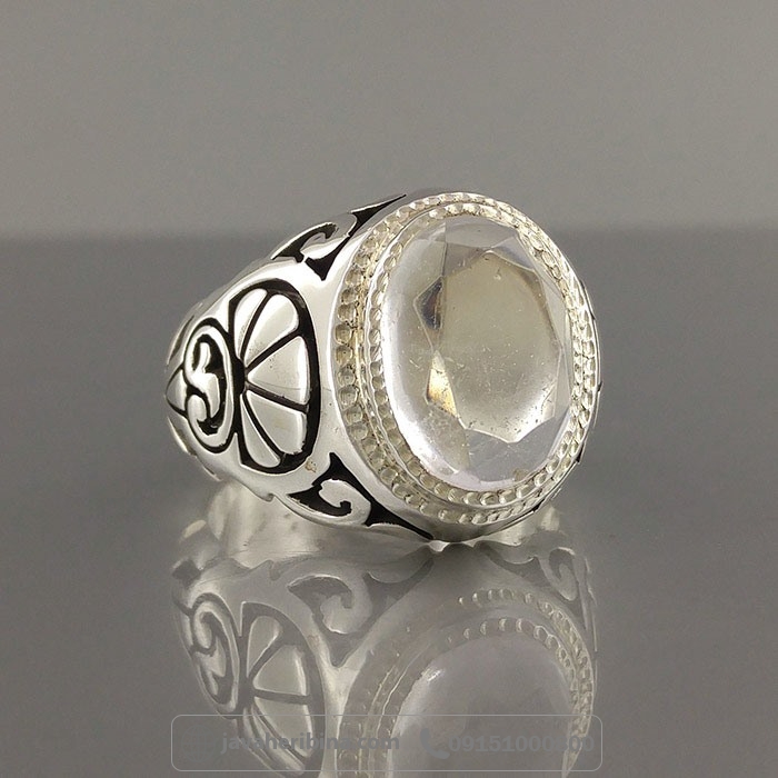 انگشتر در نجف الماس تراش فاخر _کد:35028