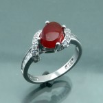 سرخ نقره زنانه ظریف _کد:35048