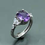 نقره زنانه خوش رنگ _کد:35052