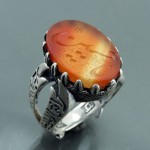 دورنگ با حکاکی یا حسین _کد:35053