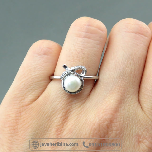 سرویس مروارید نقره زنانه بسیار زیبا _کد:35057