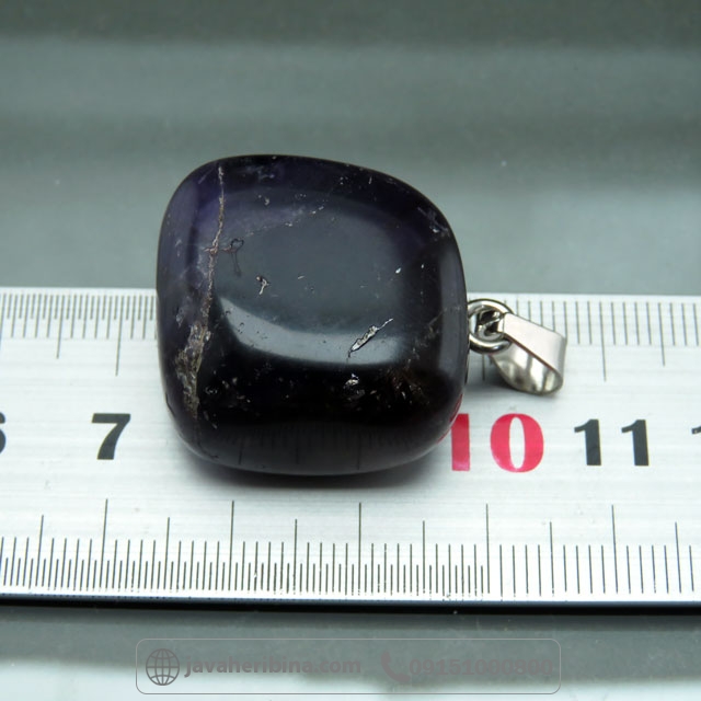 گردنبند آمتیست با تراش خاص و خوش رنگ _کد:35063