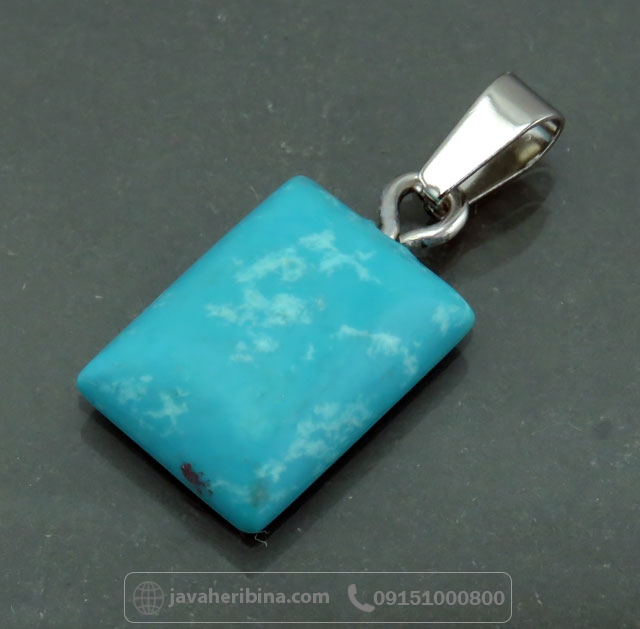 گردنبند فیروزه خوش رنگ _کد:35064