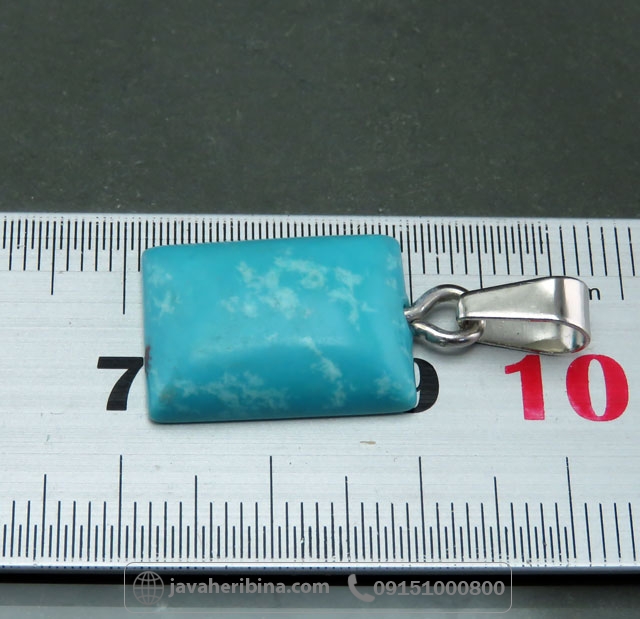 گردنبند فیروزه خوش رنگ _کد:35064