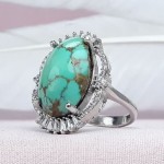 نیشابوری نقره زنانه رودیوم _کد:35107