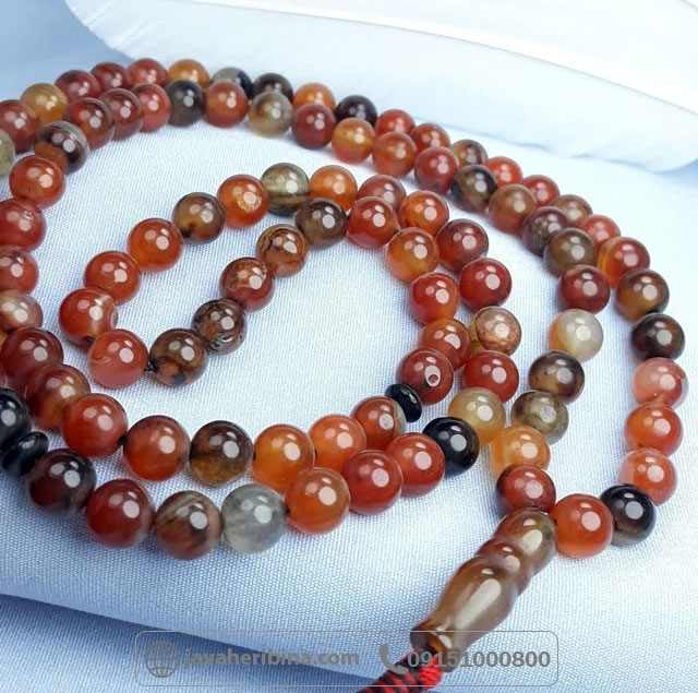 تسبیح عقیق سلیمانی  _کد:35158