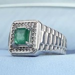 رولکسی نقره مردانه _کد:35179