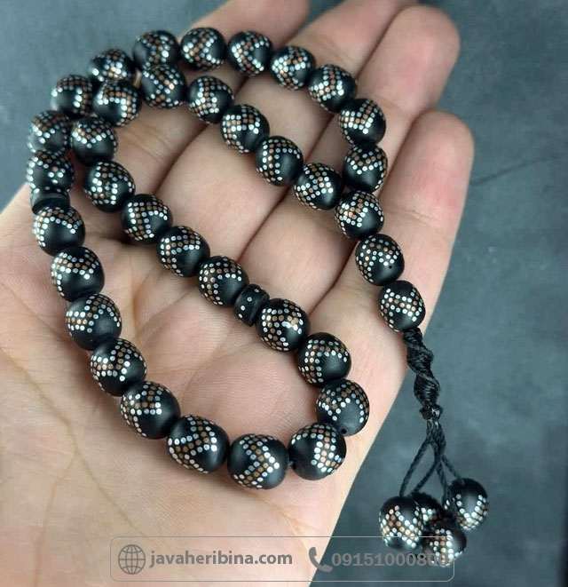 تسبیح هسته خرما 33 دانه _کد:35191