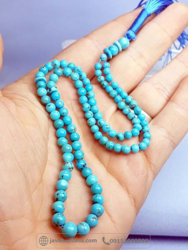 تسبیح فیروزه نیشابوری 101 دانه _کد:35266