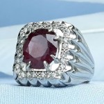نقره مردانه رودیوم _کد:35310
