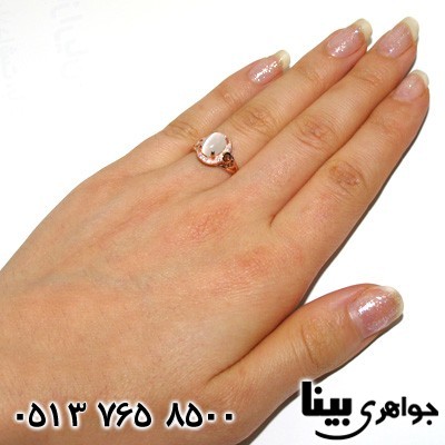 انگشتر سنگ ماه (مون استون) بنیتا زنانه