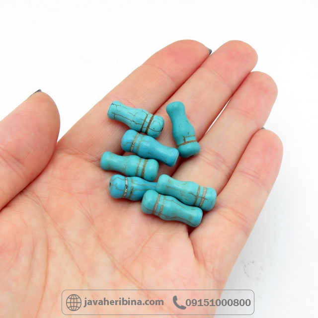 تسبیح سنگی شیخک فیروزه _کد:35454