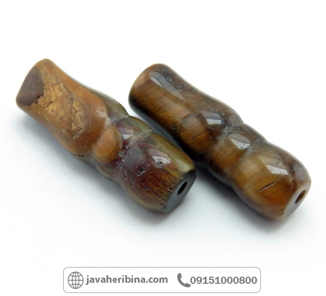 تسبیح سنگی شیخک چشم ببر _کد:35464