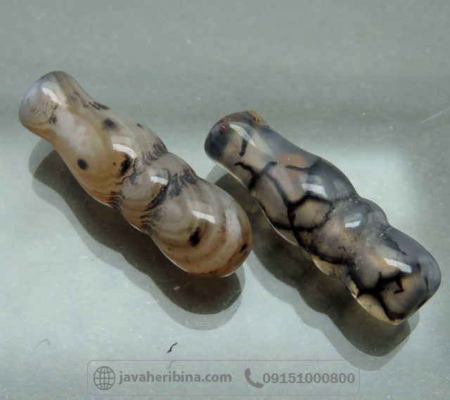 تسبیح سنگی شیخک عقیق شجری _کد:35466