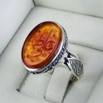 دو رنگ با حکاکی علی و فاطمه _کد:35515