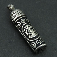 گردنبند لوله حرز طلاروس جاسازی ادعیه 