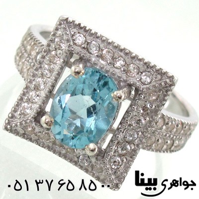 انگشتر توپاز زنانه