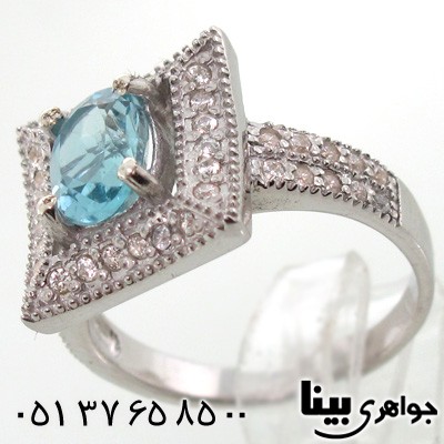 انگشتر توپاز زنانه