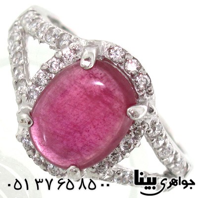 انگشتر یاقوت سرخ زنانه کلاسیک