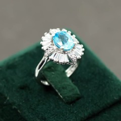 سوئیسی نقره زنانه با روکش رودیوم _کد:36289