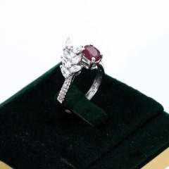 نقره زنانه با روکش رودیوم _کد:36295