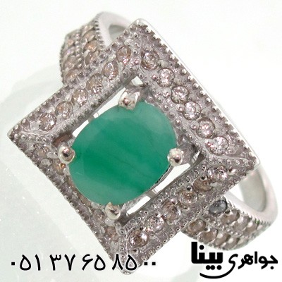 انگشتر زمرد زنانه
