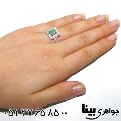 انگشتر زمرد زنانه