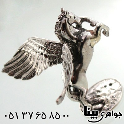 متفرقه نقره مجسمه اسب بالدار