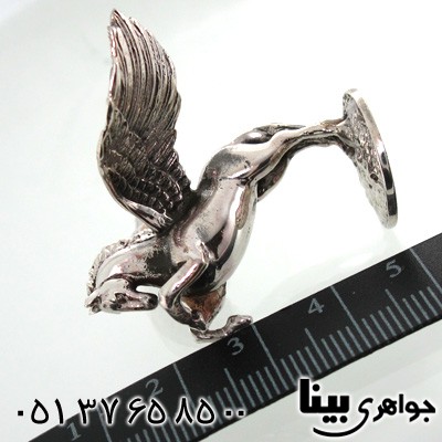 متفرقه نقره مجسمه اسب بالدار
