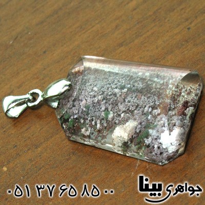 گردنبند دُر کوهی با نقش منظره طرح سه بعدی