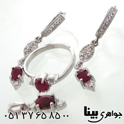 سرویس یاقوت سرخ طرح مینیاتوری زنانه