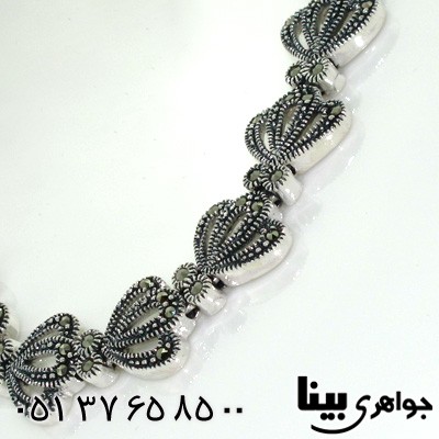 دستبند حدید طرح قلبی درشت زنانه