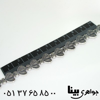 دستبند حدید طرح قلبی درشت زنانه