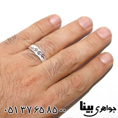 انگشتر نقره حلقه دکاپریو