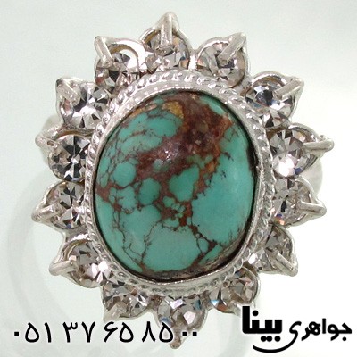 انگشتر فیروزه نیشابوری شجری شماره چهار