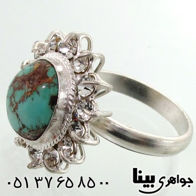 انگشتر فیروزه نیشابوری شجری شماره چهار