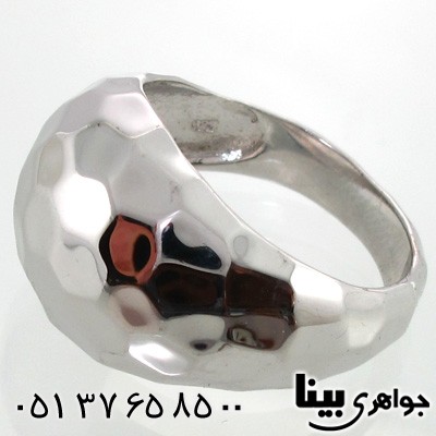 انگشتر نقره طرح دیسکو زنانه